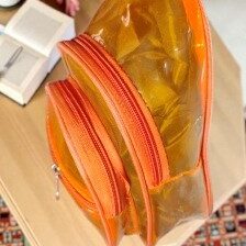NICE WALA Kids' Jelly Waterproof Chest Pouch – Stylish & Transparent