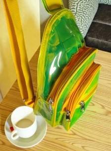 NICE WALA Kids' Jelly Waterproof Chest Pouch – Stylish & Transparent
