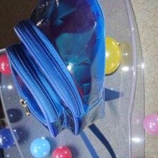 NICE WALA Kids' Jelly Waterproof Chest Pouch – Stylish & Transparent