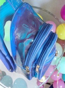 NICE WALA Kids' Jelly Waterproof Chest Pouch – Stylish & Transparent