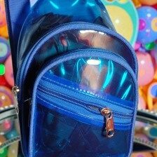 NICE WALA Kids' Jelly Waterproof Chest Pouch – Stylish & Transparent