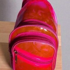 NICE WALA Kids' Jelly Waterproof Chest Pouch – Stylish & Transparent