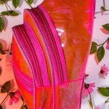 NICE WALA Kids' Jelly Waterproof Chest Pouch – Stylish & Transparent