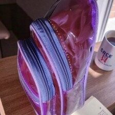 NICE WALA Kids' Jelly Waterproof Chest Pouch – Stylish & Transparent