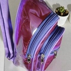 NICE WALA Kids' Jelly Waterproof Chest Pouch – Stylish & Transparent