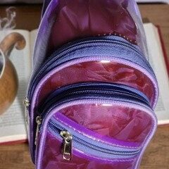 NICE WALA Kids' Jelly Waterproof Chest Pouch – Stylish & Transparent