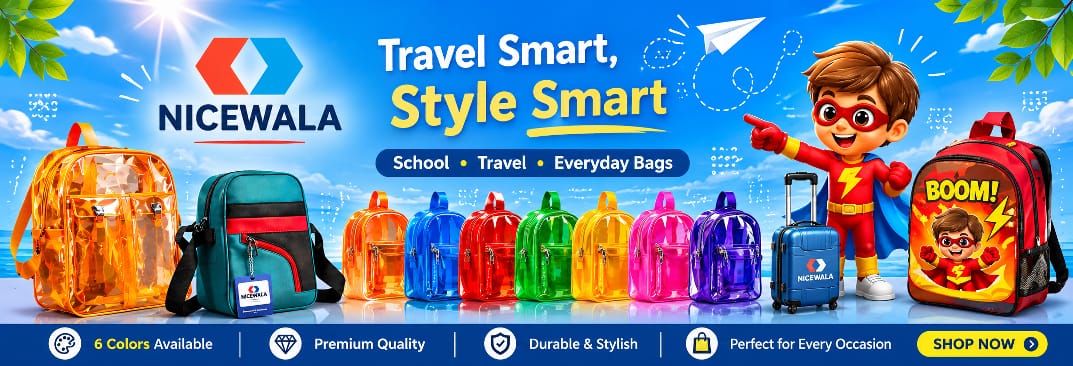 NICEWALA School and Travel Bags